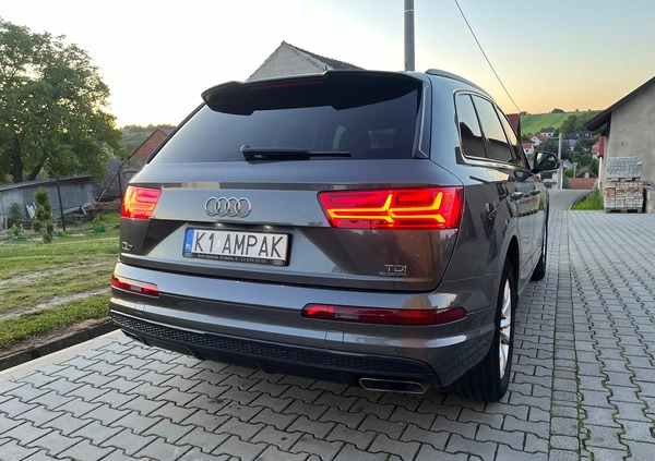 Audi Q7 cena 174000 przebieg: 88383, rok produkcji 2018 z Bochnia małe 172